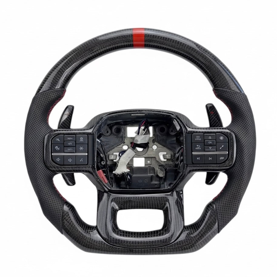 Ford Raptor - Carbon Fiber Steering Wheel With Paddle Shifters