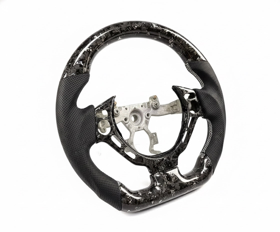 (2009-2016) Nissan GTR - Carbon Fiber Steering Wheel With Leather - American Steering