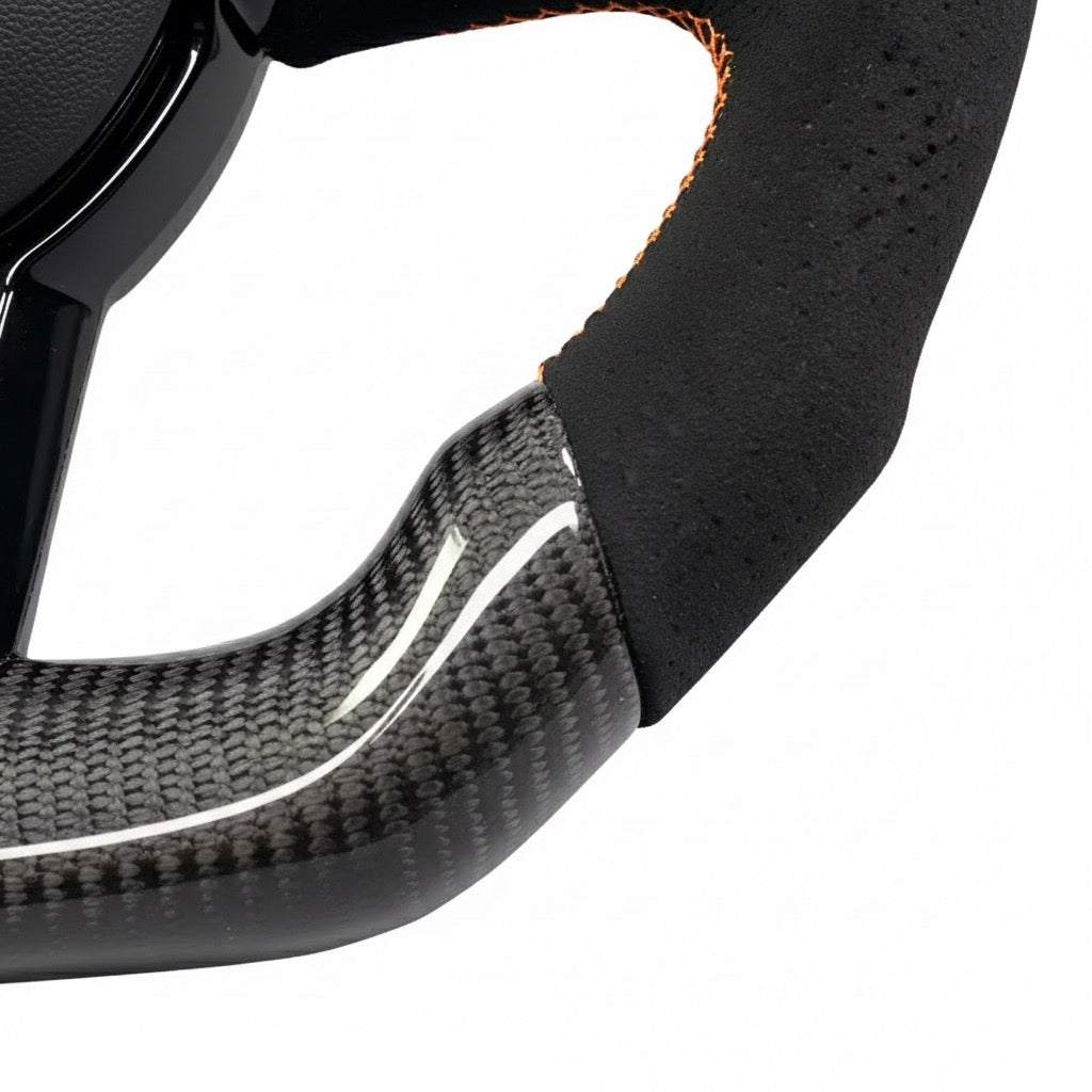 2018+ Jeep Wrangler/Gladiator - Forged Carbon Fiber Steering Wheel - American Steering