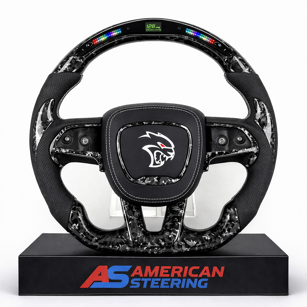 Dodge - Carbon Fiber Steering Wheel With LED Display