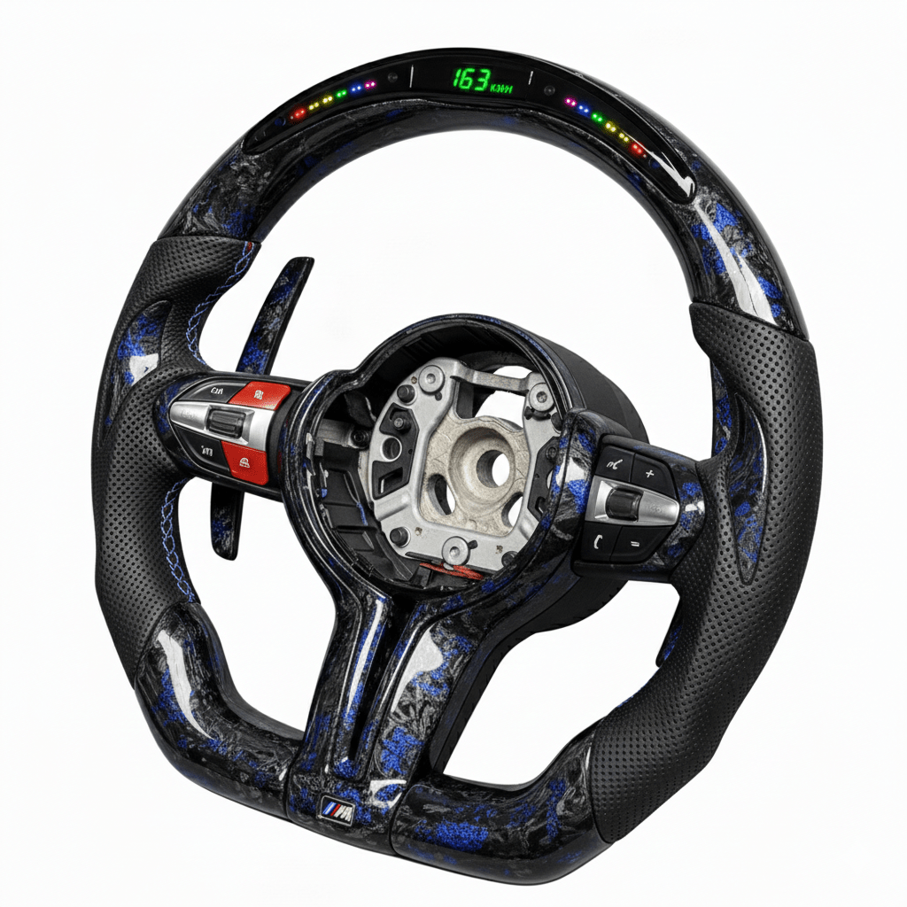 BMW - Forged Carbon Fiber Steering Wheel With Led Display