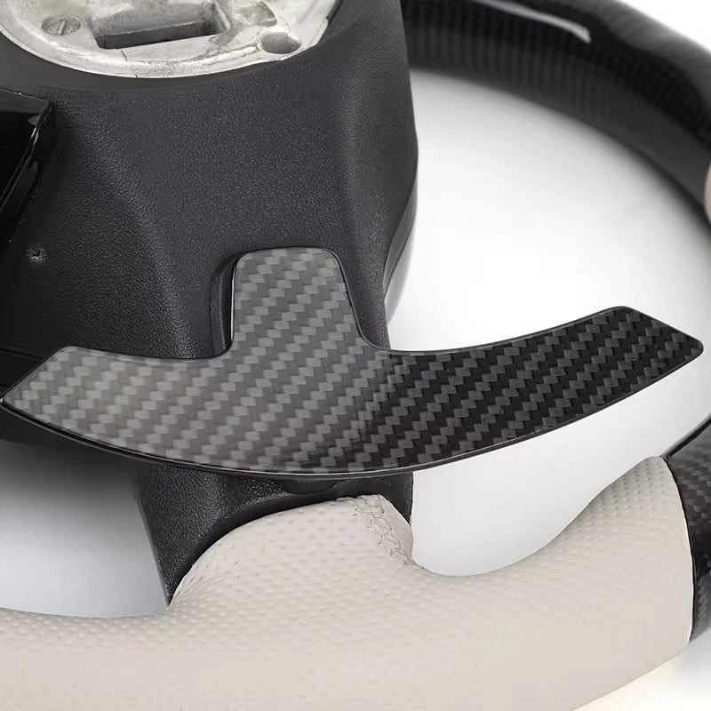 (2017-2021) Mercedes-Benz - Carbon Fiber With Leather Steering Wheel - American Steering