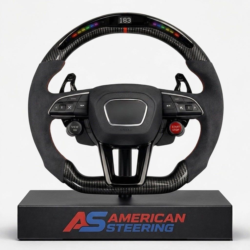 Audi - Carbon Fiber Steering Wheel With Led Display