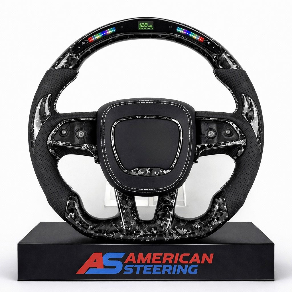 Dodge - Carbon Fiber Steering Wheel With LED Display