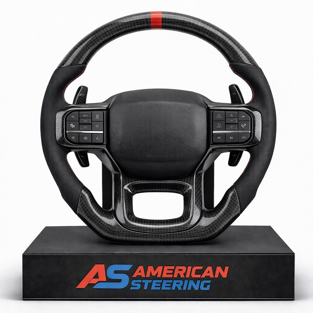 Ford Raptor - Carbon Fiber Steering Wheel With Paddle Shifters
