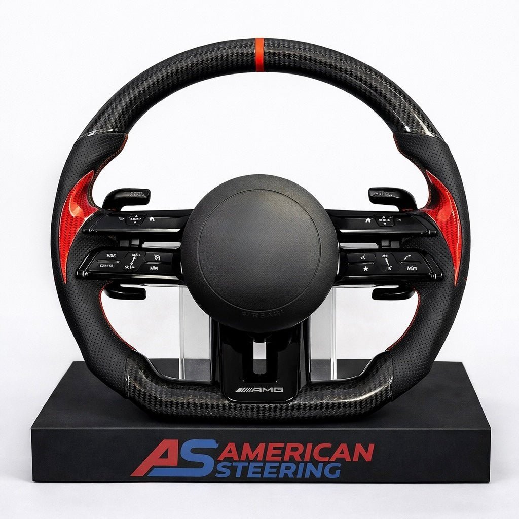 2024+ Mercedes Benz - Carbon Fiber Steering Wheel