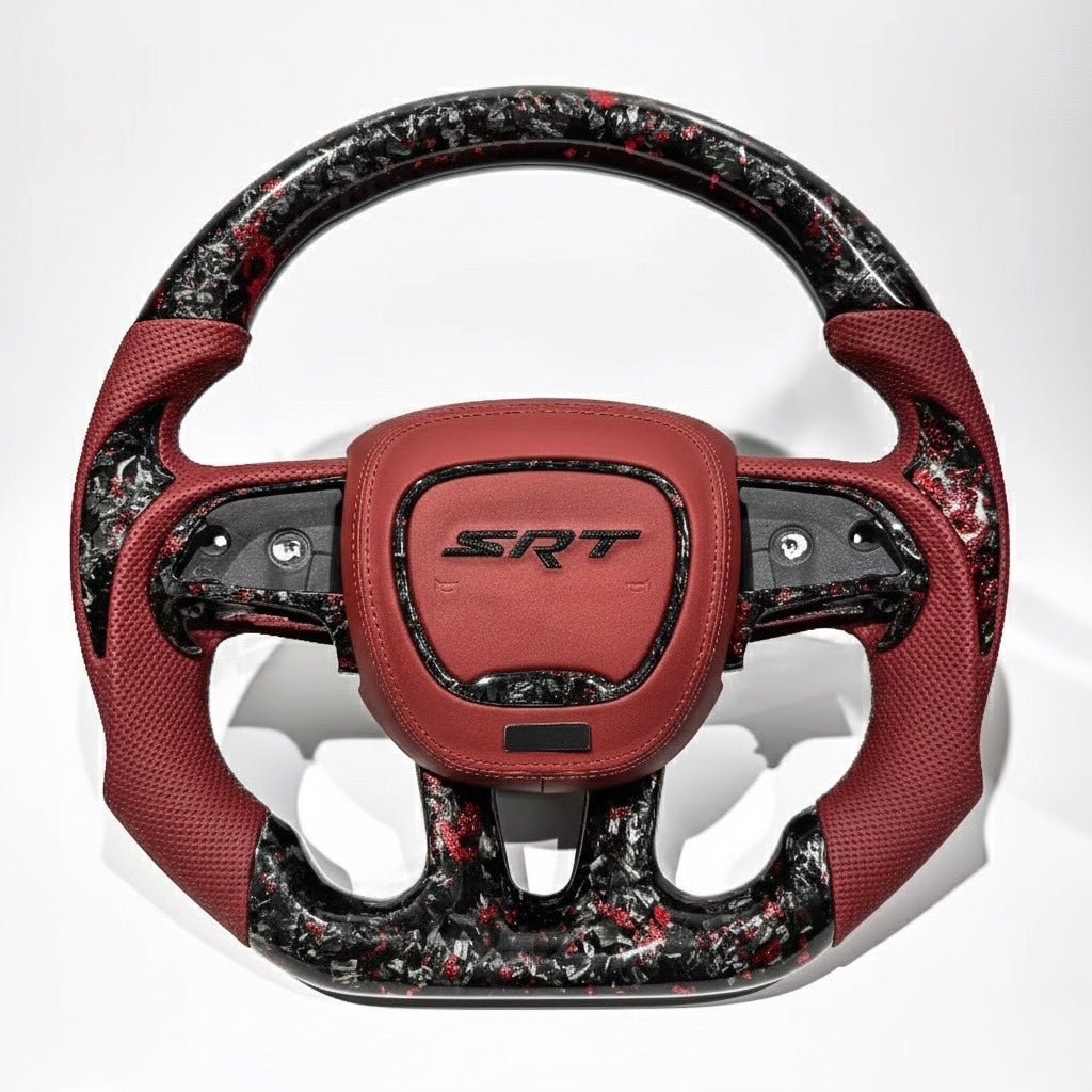 Dodge - Forged Carbon Fiber Steering Wheel With Leather