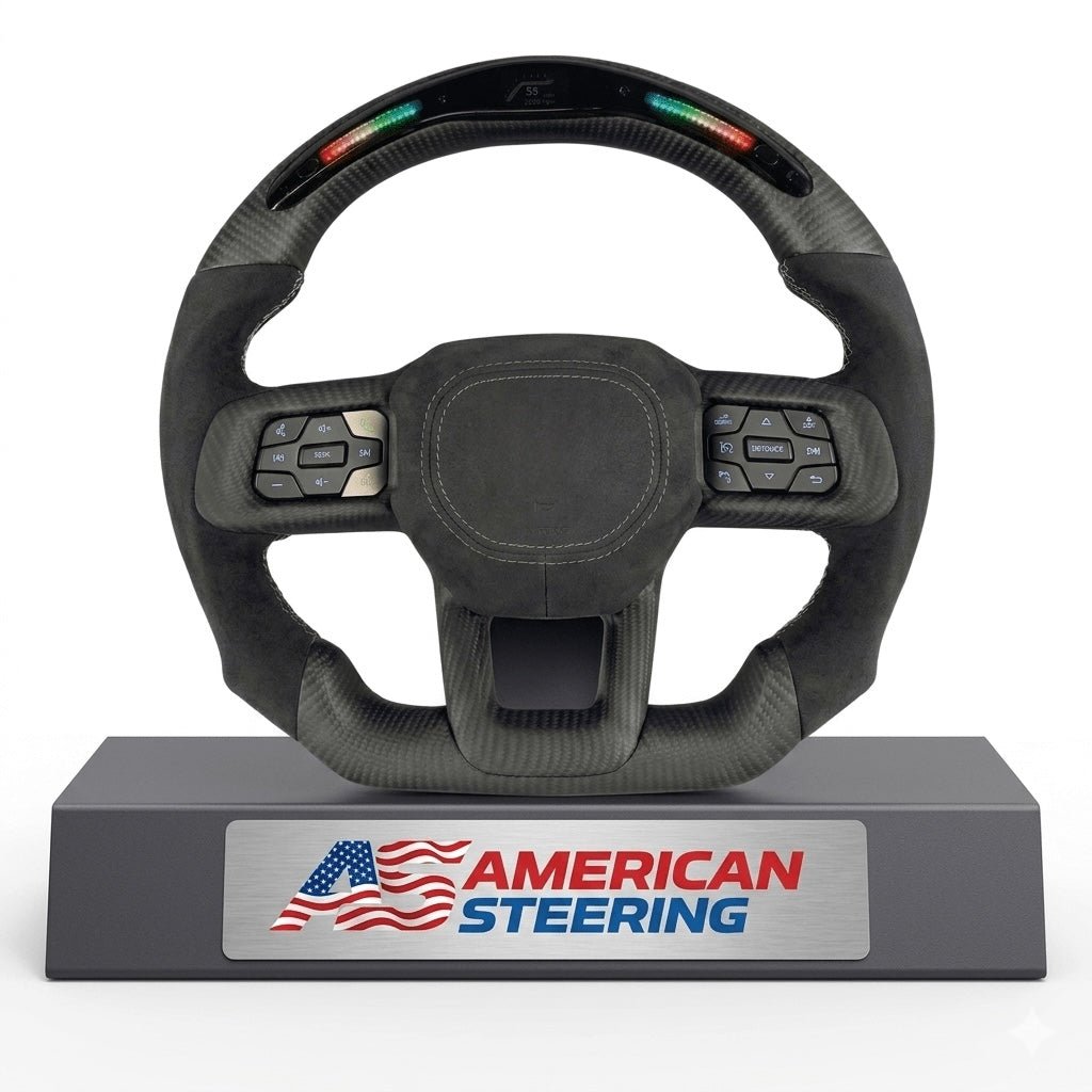 2024+ Ford Mustang - Matte Carbon Fiber Steering Wheel