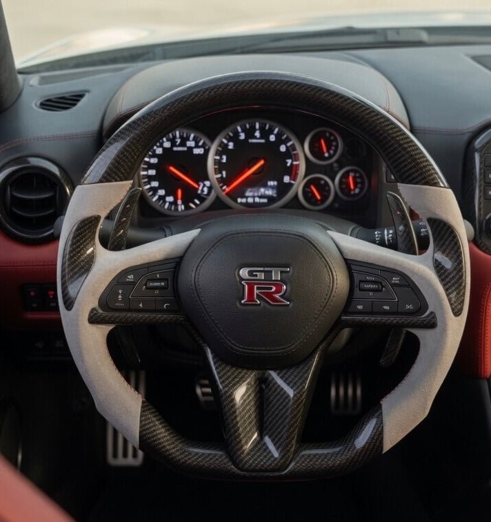 Nissan GTR - Carbon Fiber Steering Wheel
