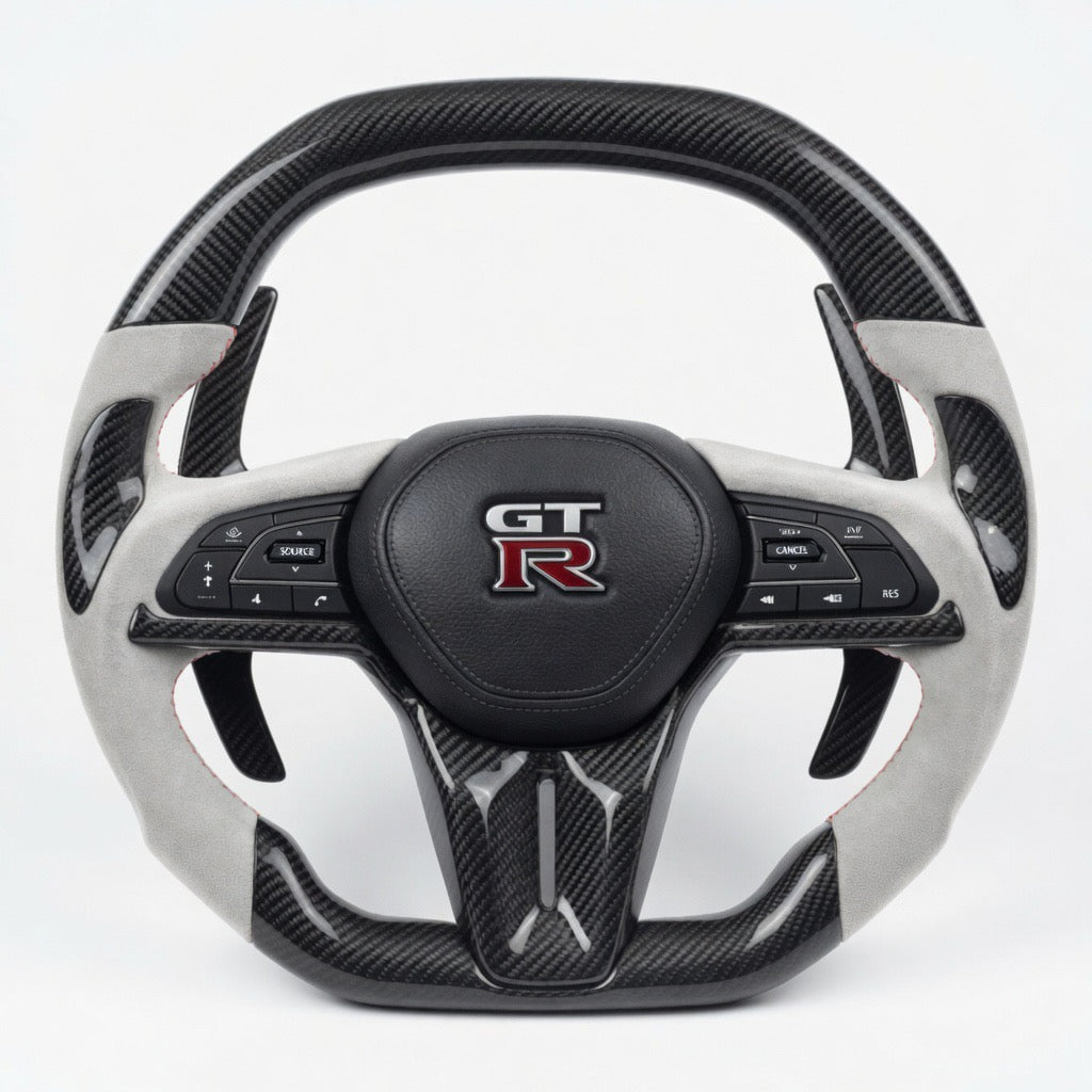 Nissan GTR - Carbon Fiber Steering Wheel
