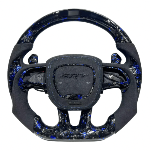 Dodge - Forged Carbon Fiber Steering Wheel With Led Display & Alcantara