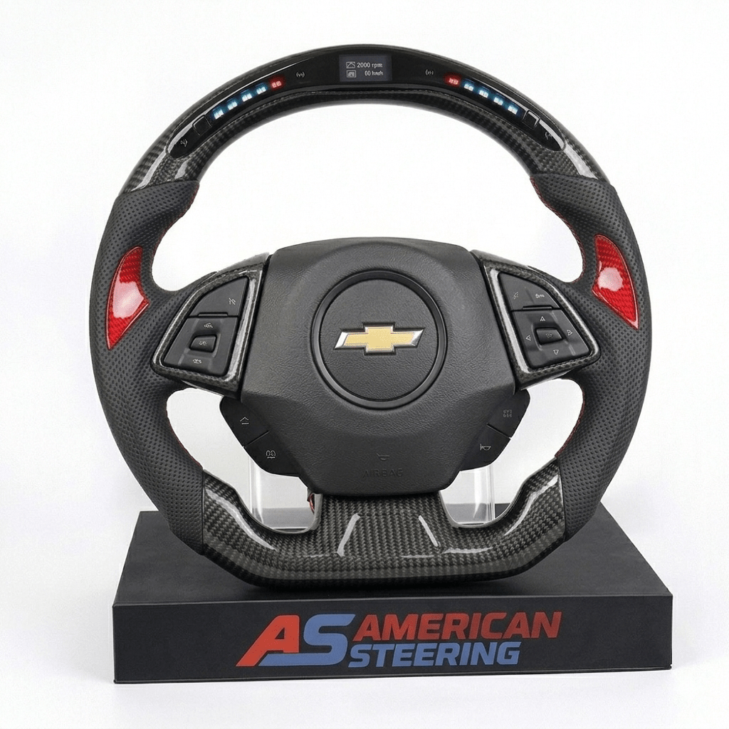 Chevrolet Camaro - Carbon Fiber With Led Display Steering Wheel