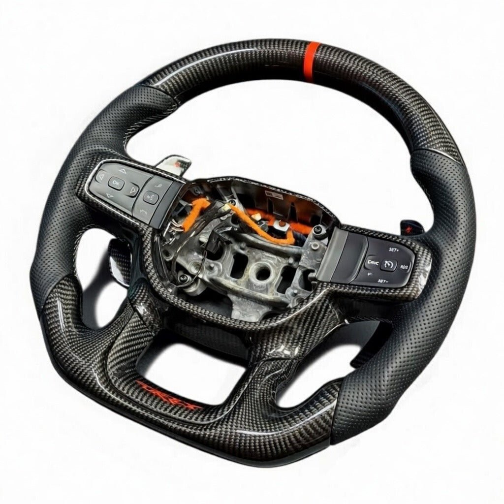 Dodge Ram - Forged Carbon Fiber Steering Wheel With Leather