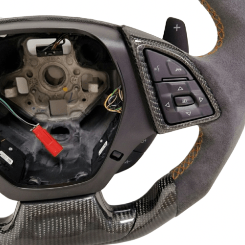 (2017-2024) Chevrolet Camaro - Carbon Fiber With Alcantara Steering Wheel - American Steering