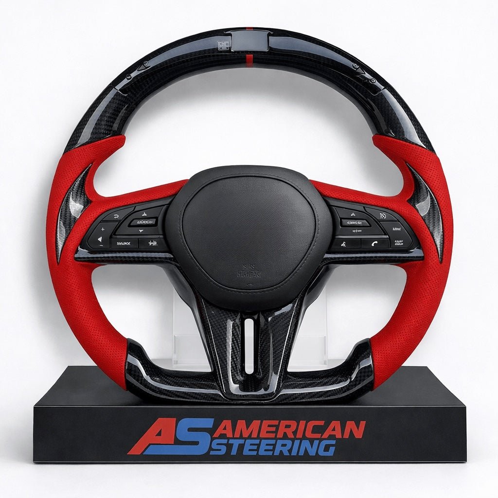2017+ Nissan GTR- Carbon Fiber With Led Steering Wheel