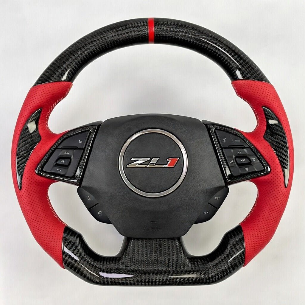 2016+ Chevrolet Camaro ZL1 - Carbon Fiber Steering Wheel