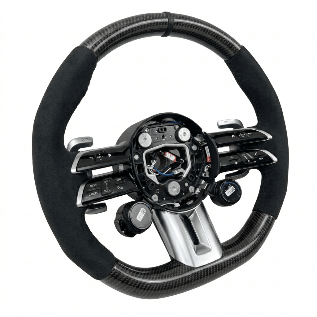 (2024+) Mercedes-Benz - Carbon Fiber With Alcantara Steering Wheel