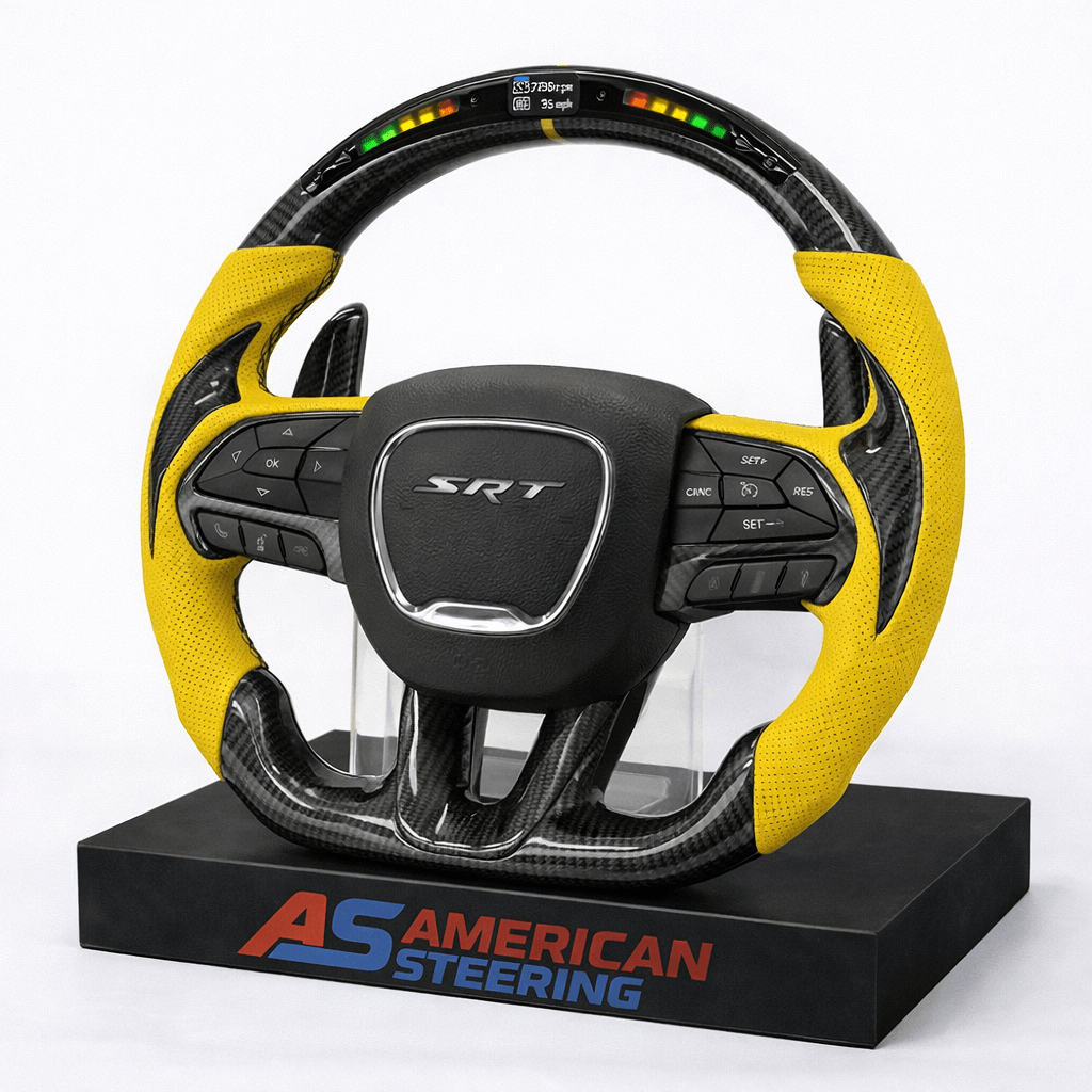 Dodge SRT - Carbon Fiber Steering Wheel With Led Display