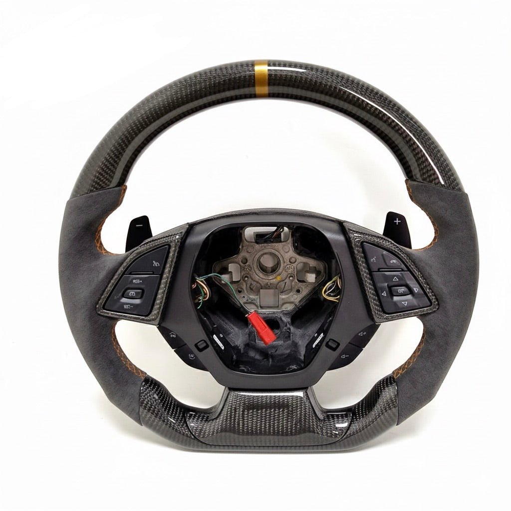 Custom Carbon Fiber Steering Wheel for Chevrolet Corvette C7