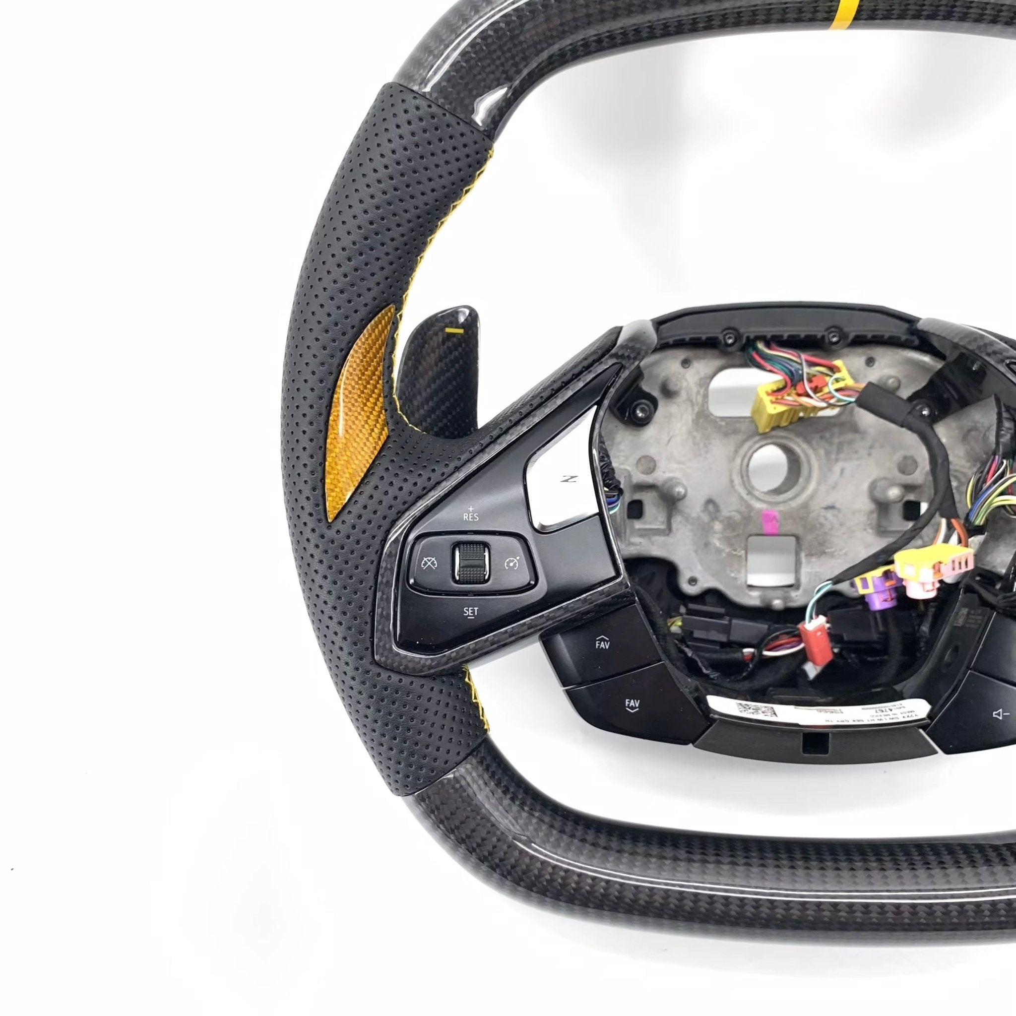 Corvette C8 / Z06 Steering Wheel Upgrade Carbon Fiber With LED Display