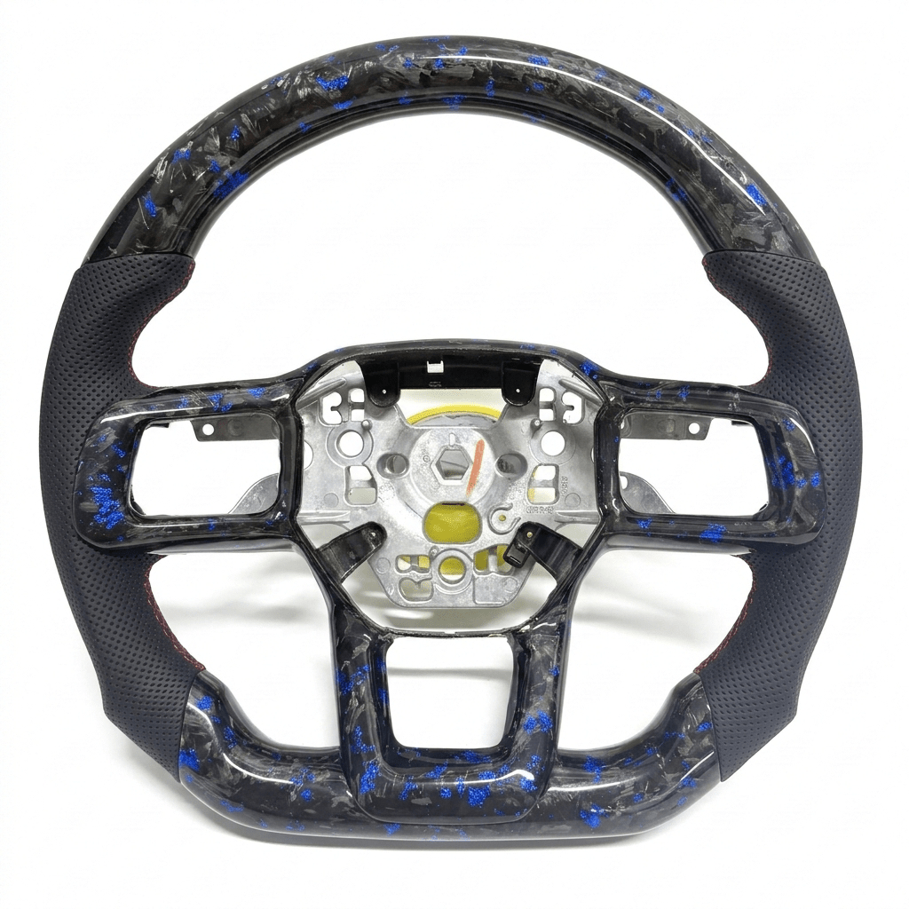 2024+ Ford Mustang - Forged Carbon Fiber Steering Wheel