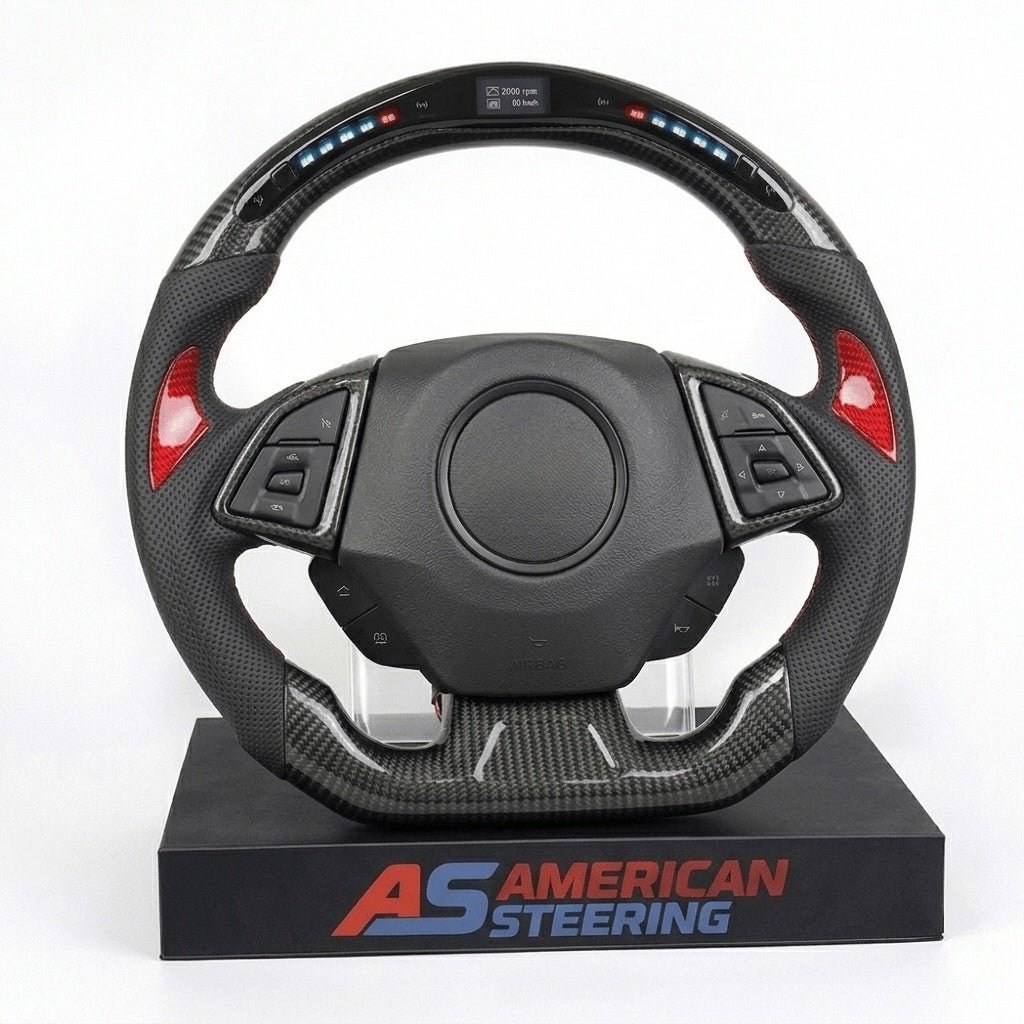 Chevrolet Camaro - Carbon Fiber With Led Display Steering Wheel