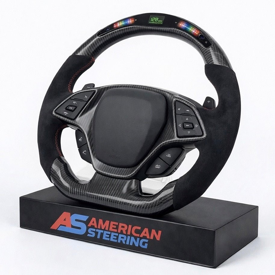 Chevrolet Corvette C7 Carbon Fiber With Alcantara Steering Wheel