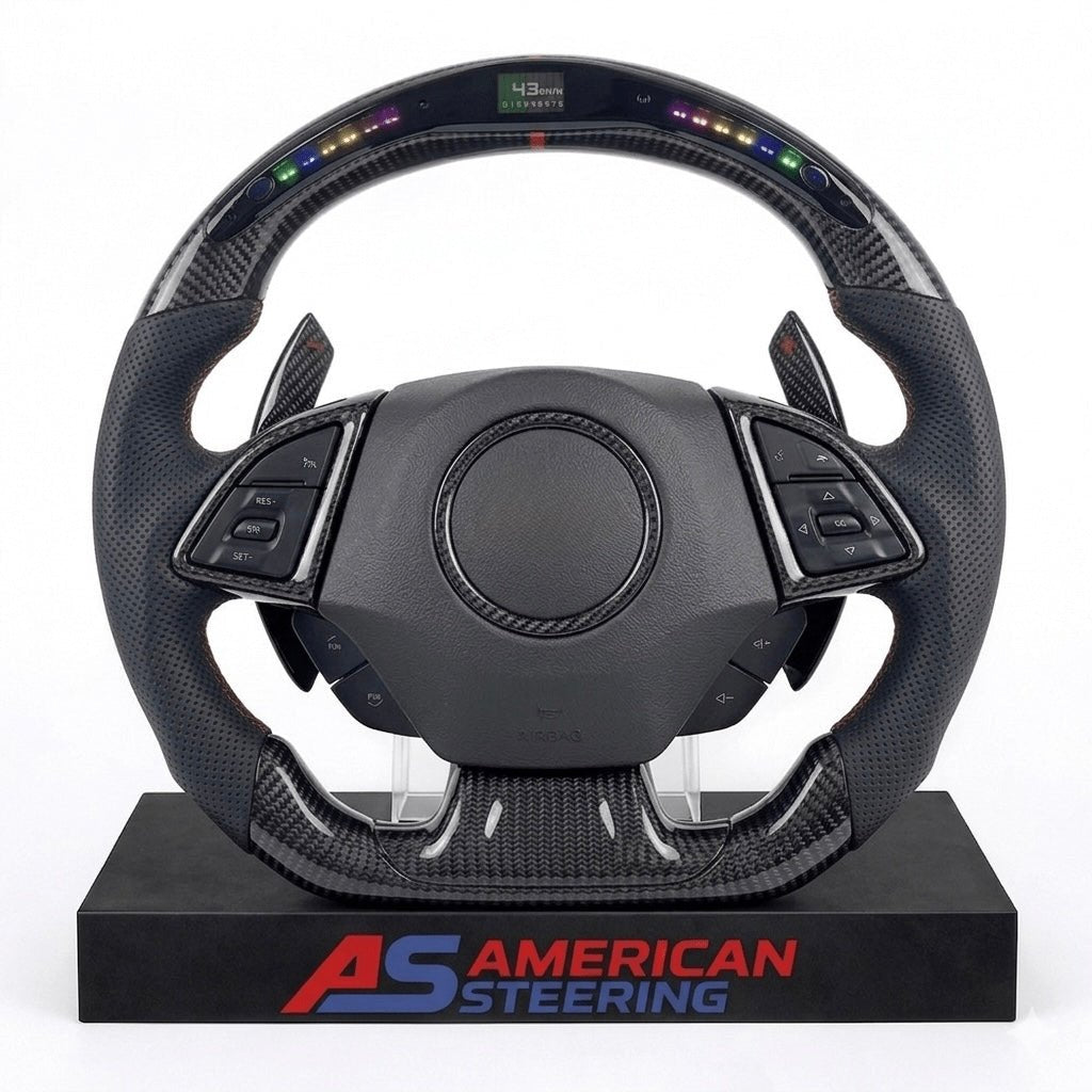 Chevrolet Camaro ZL1 - Carbon Fiber With Led Display Steering Wheel