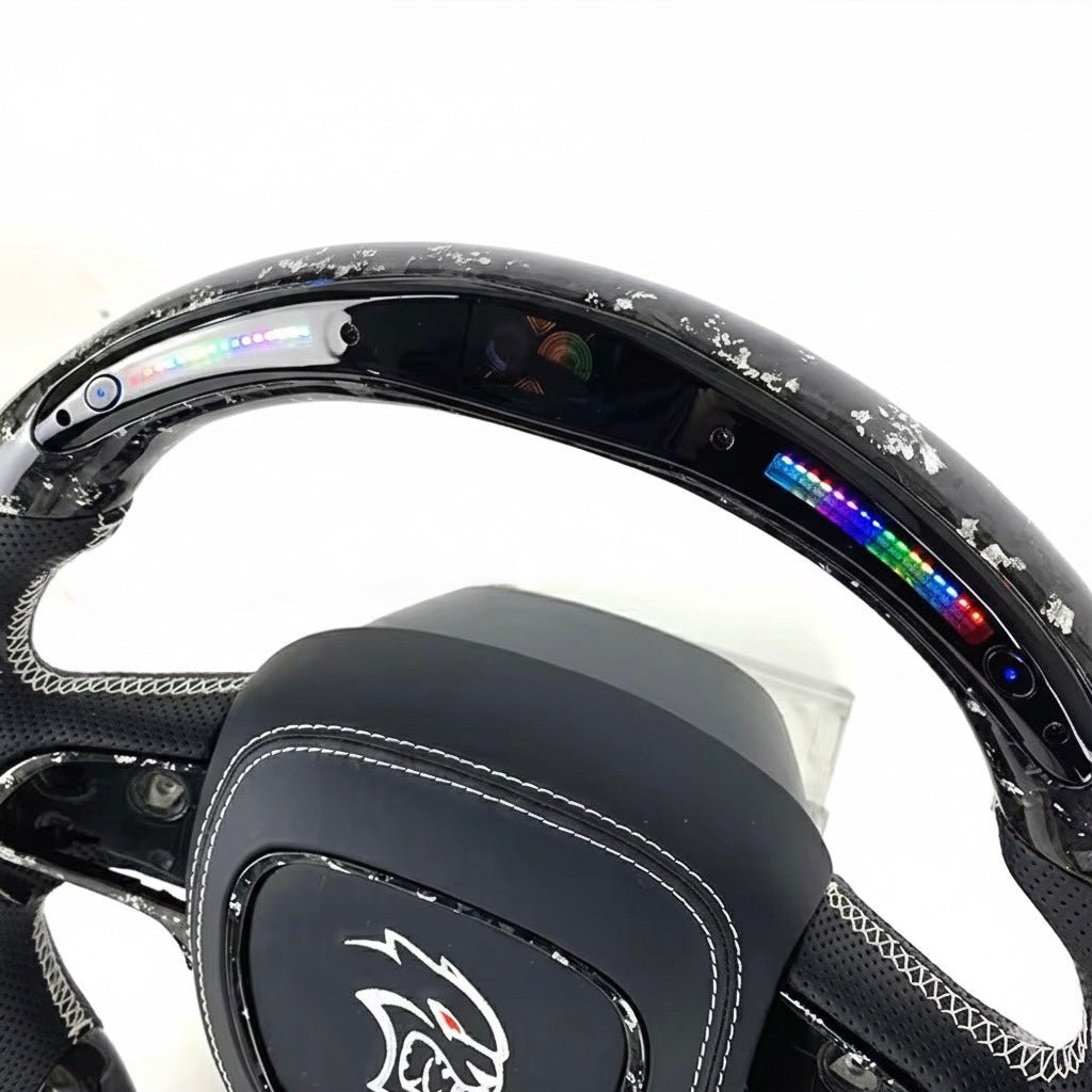 Dodge Charger / Challenger - Carbon Fiber Steering Wheel With LED Display