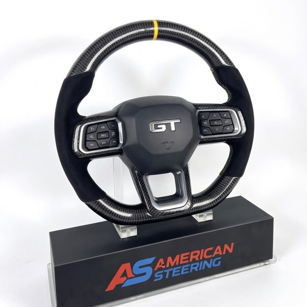 2024+ Ford Mustang GT - Carbon Fiber Steering Wheel