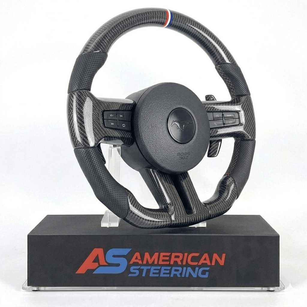 2010-2014 Ford Mustang - Custom Carbon Fiber Steering Wheel