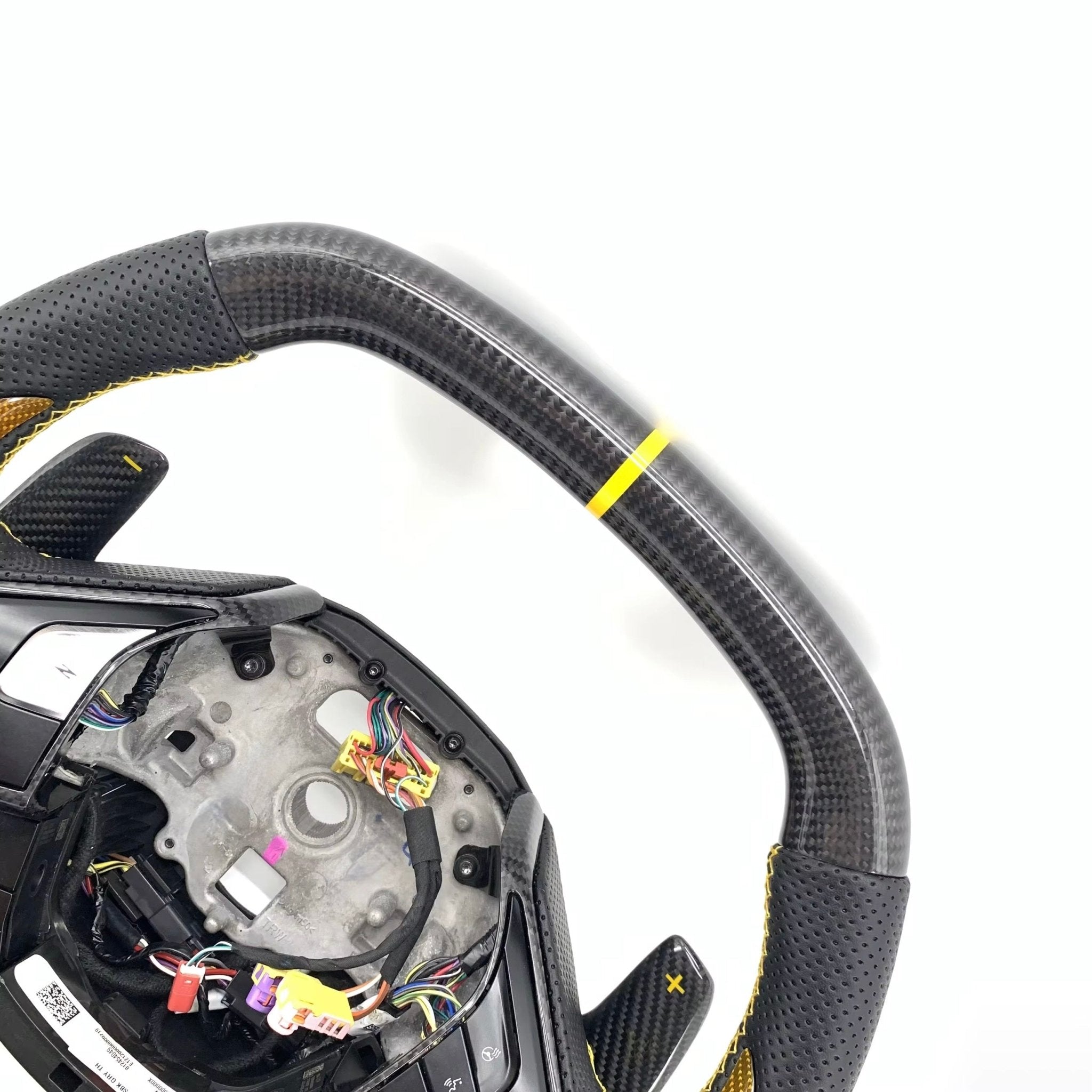 Corvette C8 / Z06 Steering Wheel Upgrade Carbon Fiber With LED Display