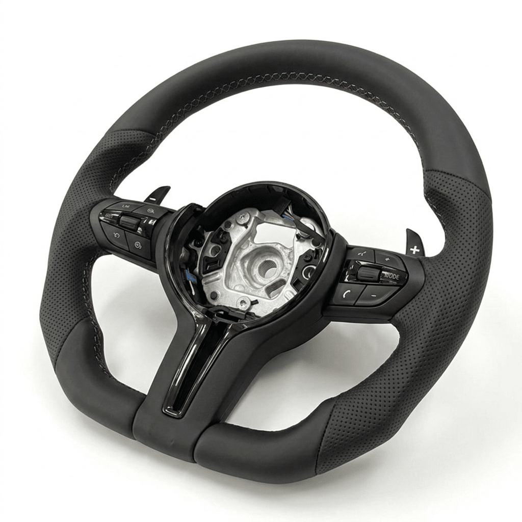 BMW - Full Leather Steering Wheel