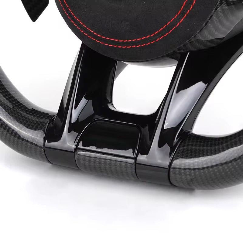Mercedes-Benz Performance Steering Wheel Carbon Fiber with Alcantara & Paddle Shifters (2019–2024 Models)
