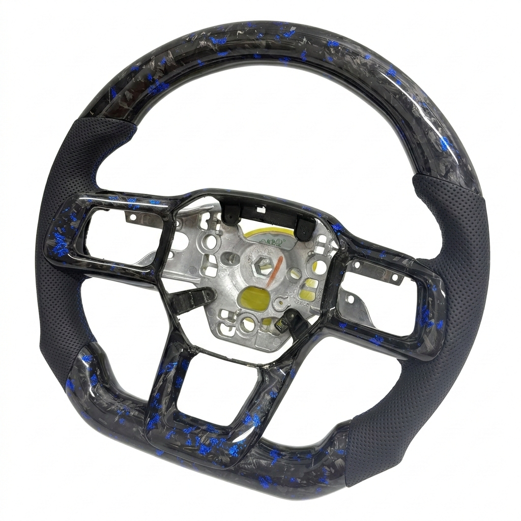 2024+ Ford Mustang - Forged Carbon Fiber Steering Wheel