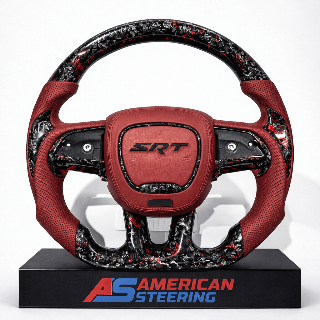 Dodge - Forged Carbon Fiber Steering Wheel With Leather
