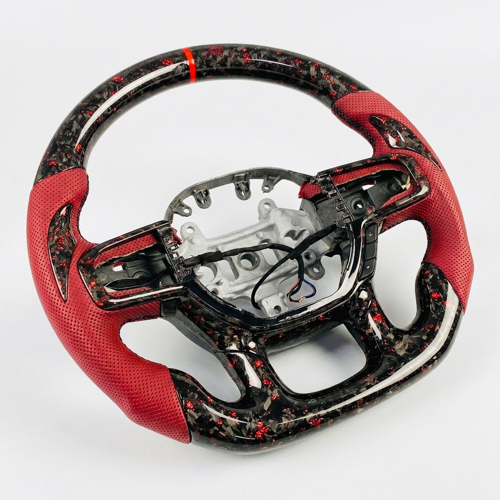 Dodge Ram - Forged Carbon Fiber Steering Wheel With Leather