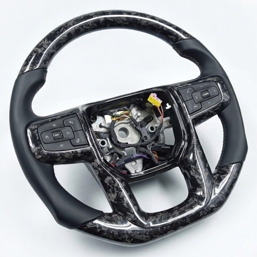2020-2025+ GMC Sierra 1500 2500 Custom Carbon Fiber Steering Wheel
