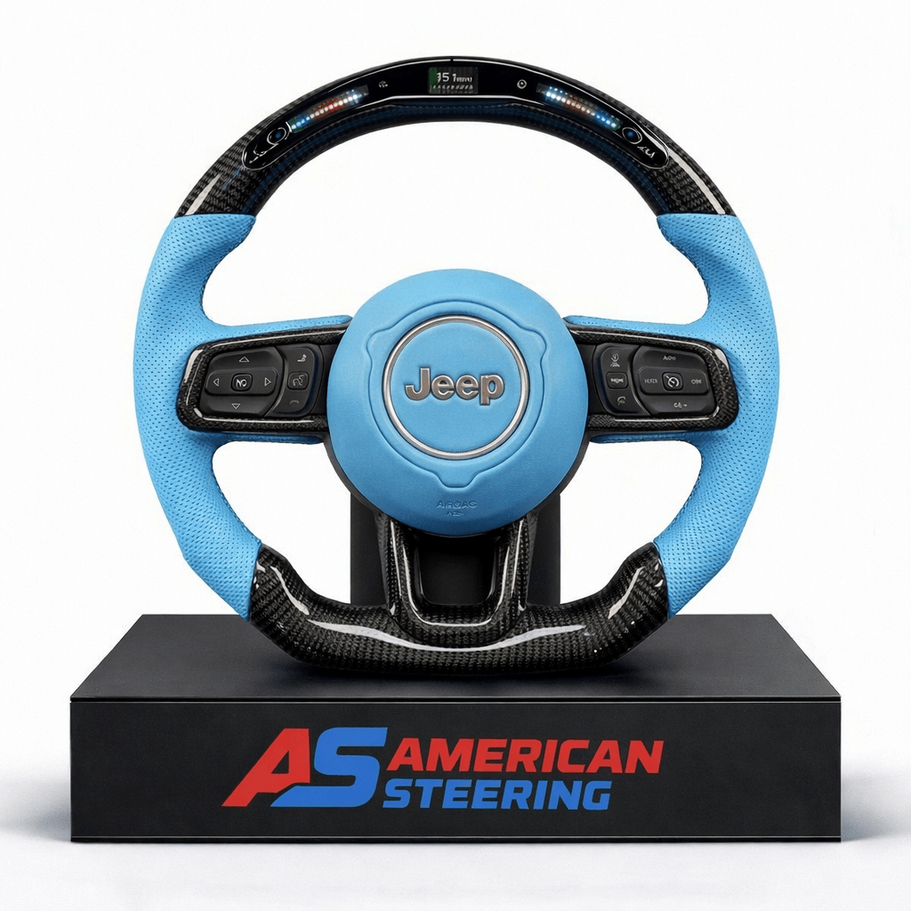 Jeep - Carbon Fiber Steering Wheel With Led Display