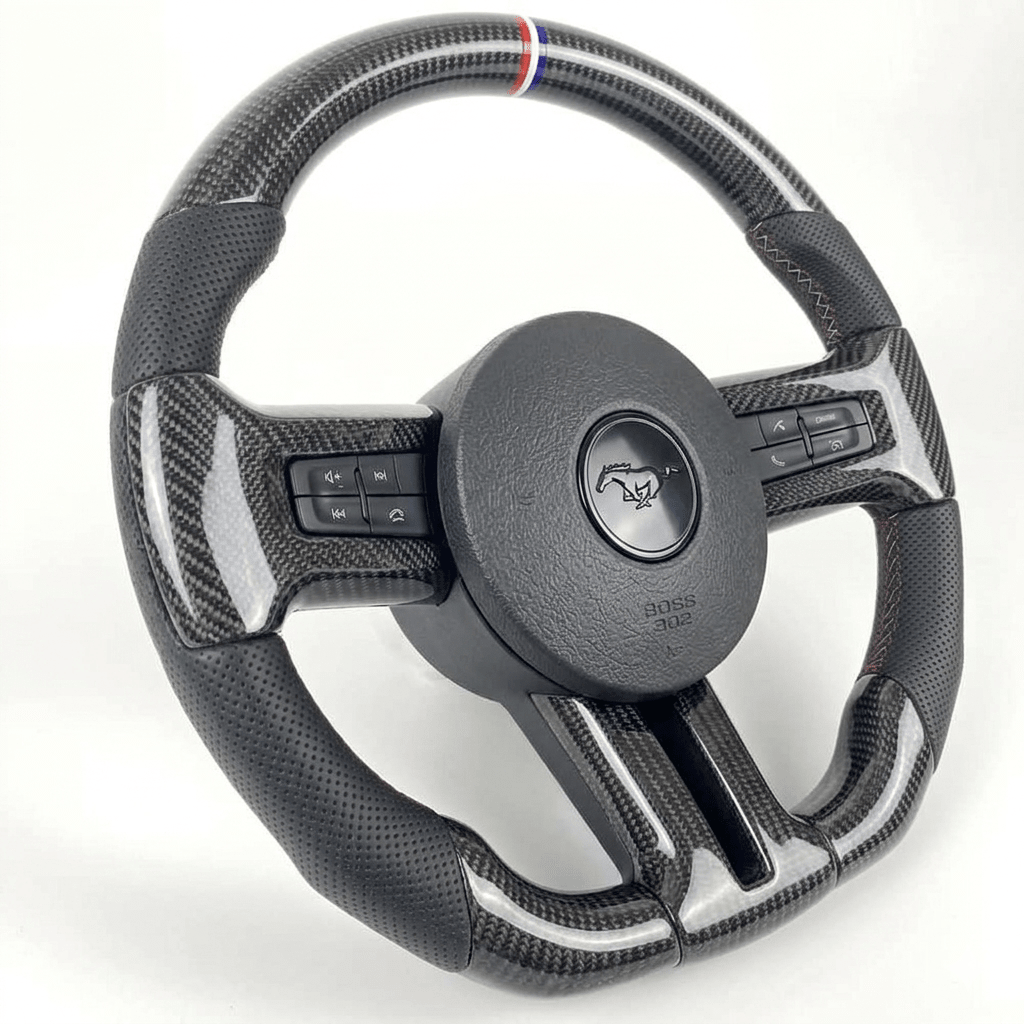 2010-2014 Ford Mustang - Custom Carbon Fiber Steering Wheel