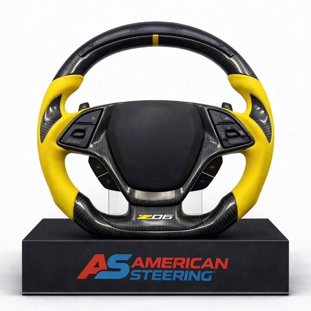 Corvette C7 - Carbon Fiber Steering Wheel With Led Display