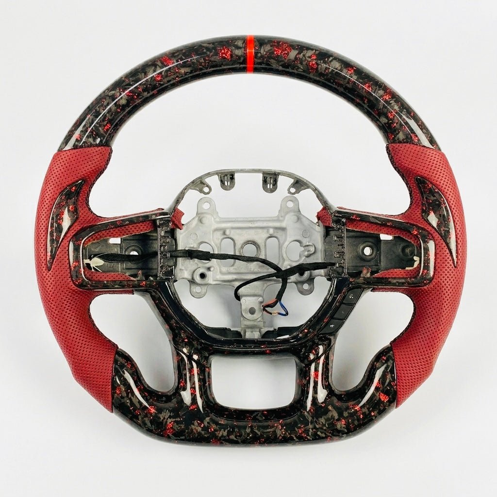 Dodge Ram - Forged Carbon Fiber Steering Wheel With Leather