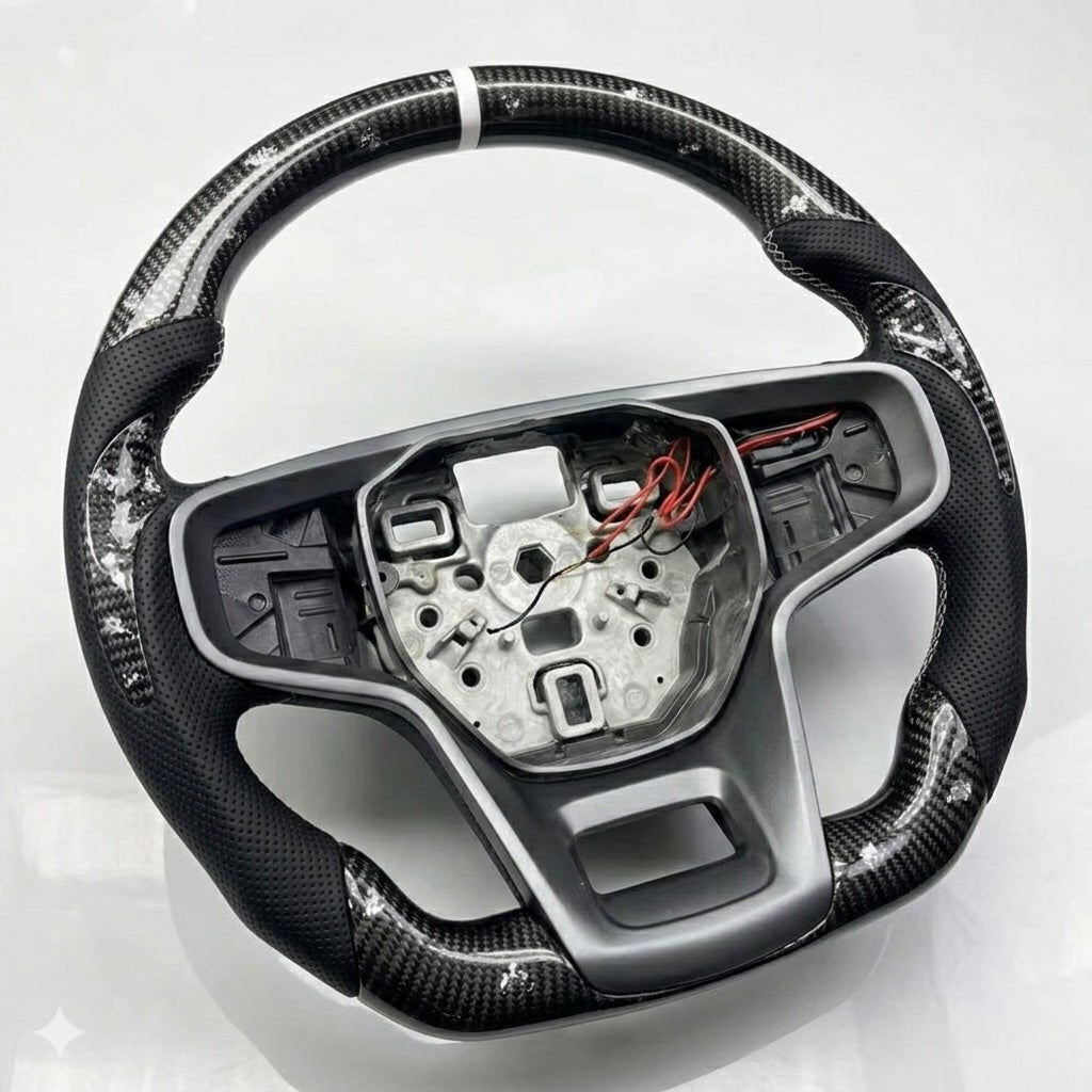 2021+ Ford Bronco - Forged Carbon Fiber Steering Wheel