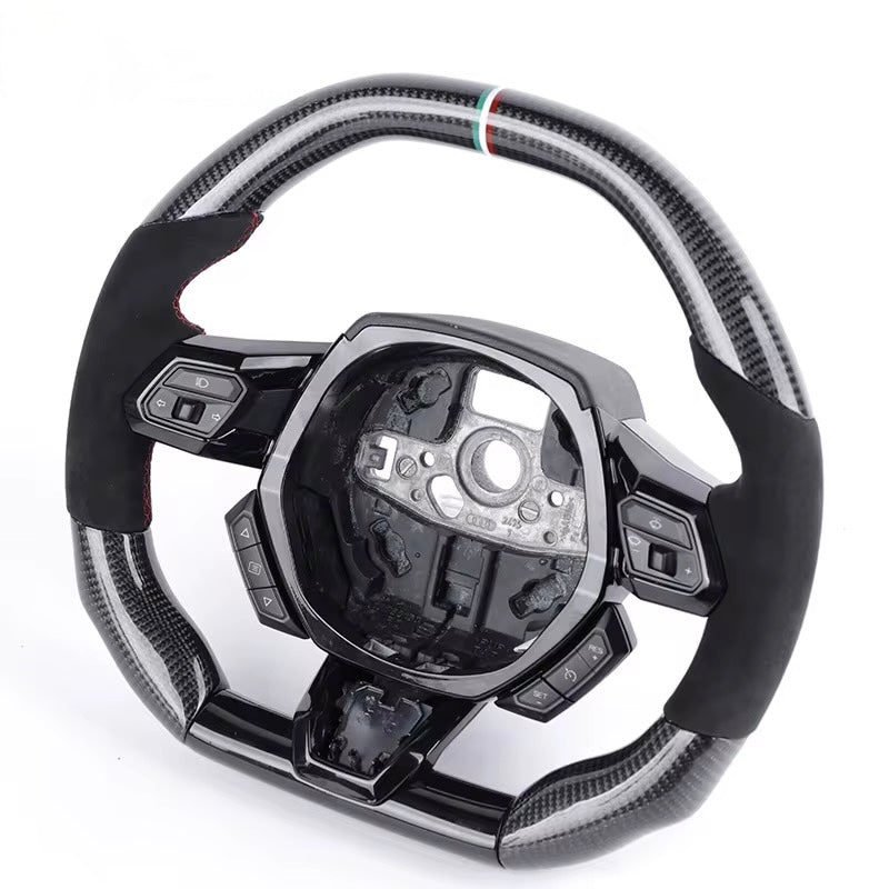 Lamborghini - Carbon Fiber Steering Wheel With Alcantara