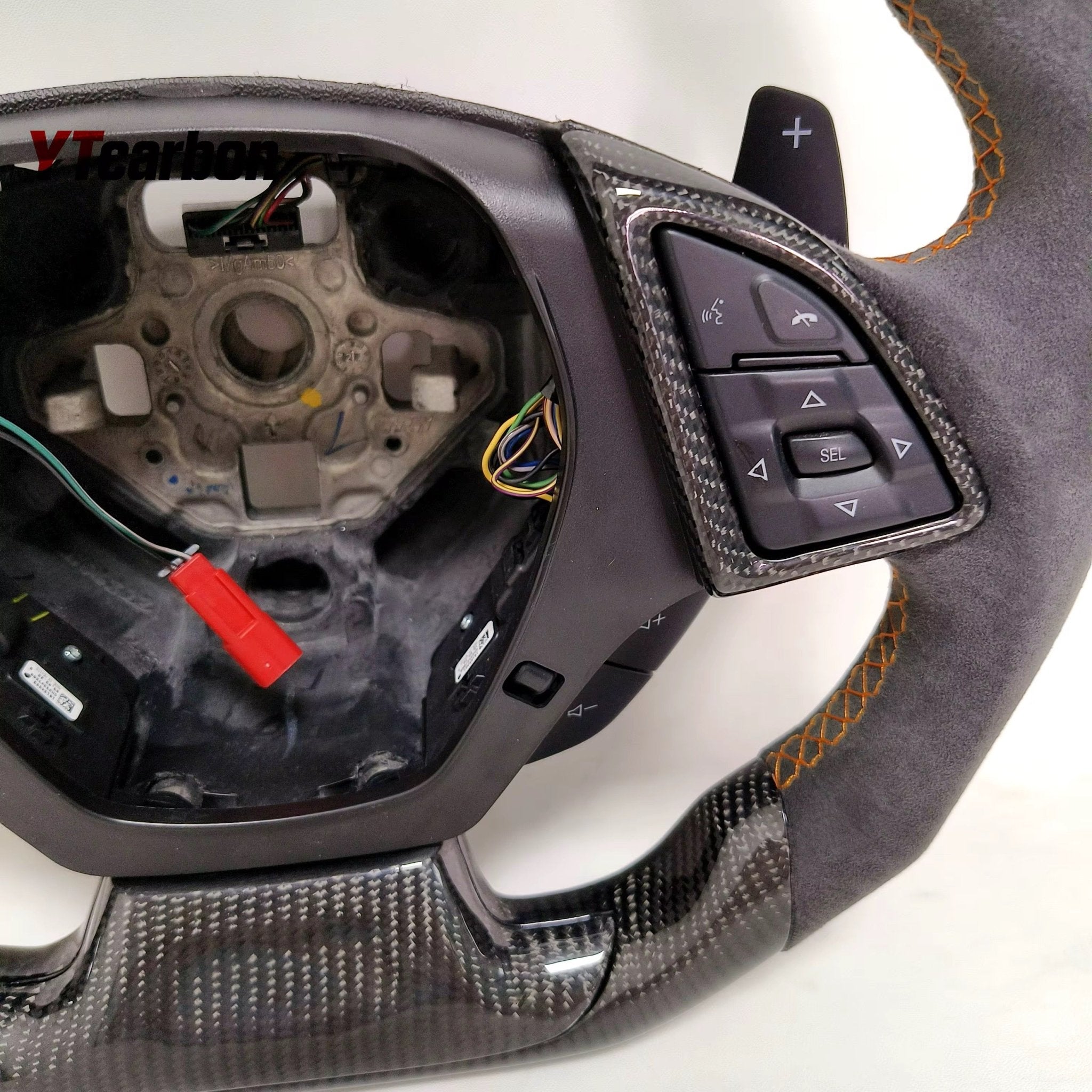 Custom Carbon Fiber Steering Wheel for Chevrolet Corvette C7