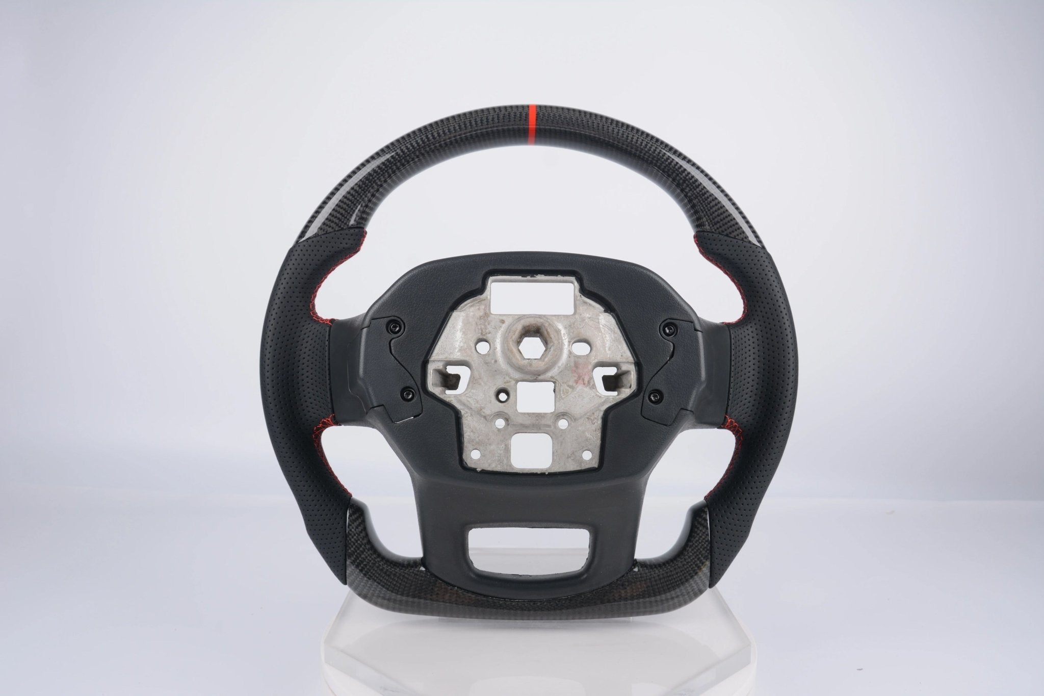 (2021-2024) Ford Raptor F150 – Carbon Fiber With Leather Steering Wheel - American Steering