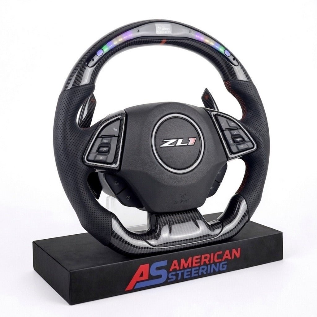 Chevrolet Camaro ZL1 - Carbon Fiber With Led Display Steering Wheel