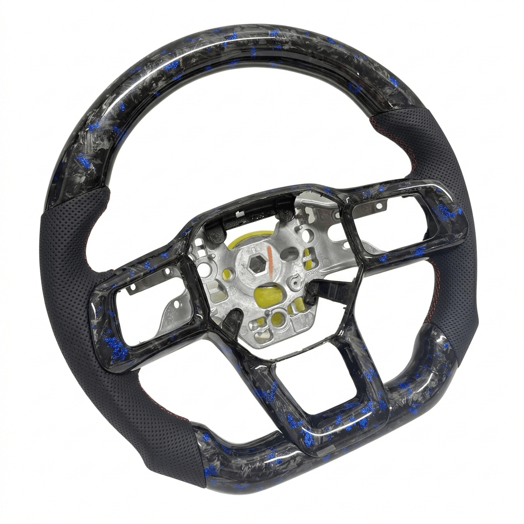 2024+ Ford Mustang - Forged Carbon Fiber Steering Wheel
