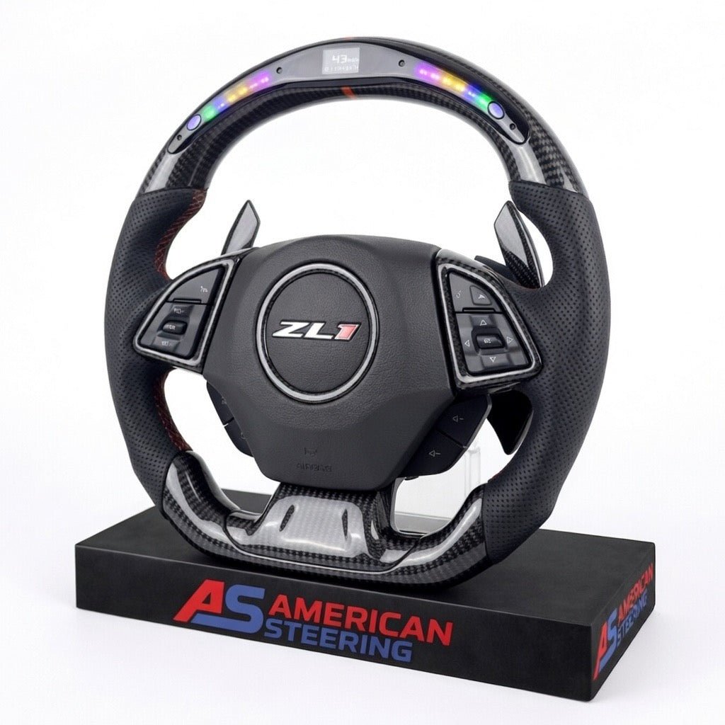 Chevrolet Camaro ZL1 - Carbon Fiber With Led Display Steering Wheel