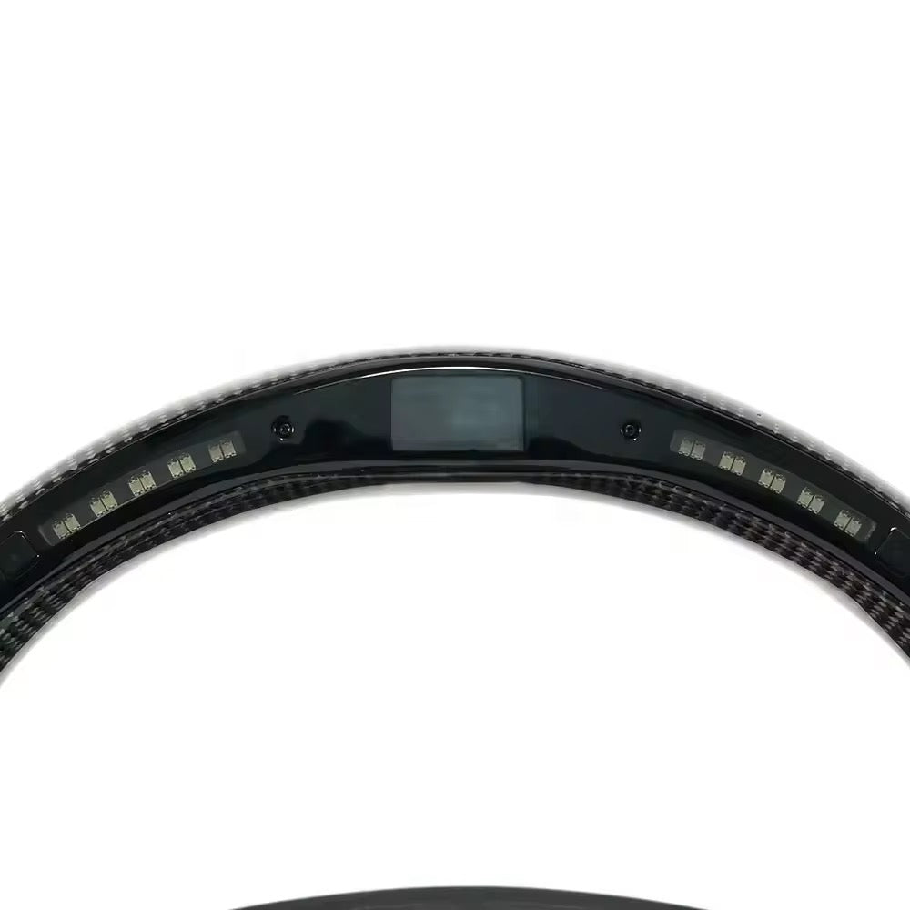 (2021-2024) Ford Raptor F150 – Carbon Fiber With Led Display Steering Wheel - American Steering